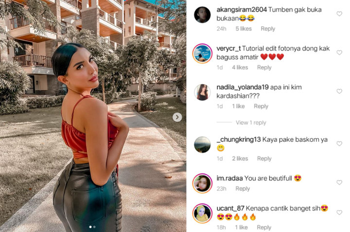 Millendaru Pamer Foto Kalem Tertutup Malah \'Ditantang\' Buka-bukaan, Tulis Kalimat Motivasi