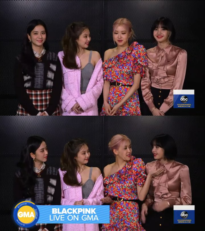 Rose dan Jennie Dorong Lisa untuk Lebih Banyak Bicara Saat Wawancara dalam Bahasa Inggris