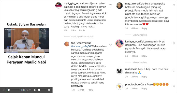 Postingan Five Vi Soal Maulid Nabi Jadi Sorotan, Diminta Berguru pada Orang yang Tepat