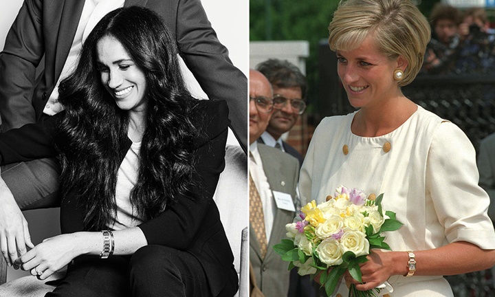 Meghan dappat jam tangan warisan Diana
