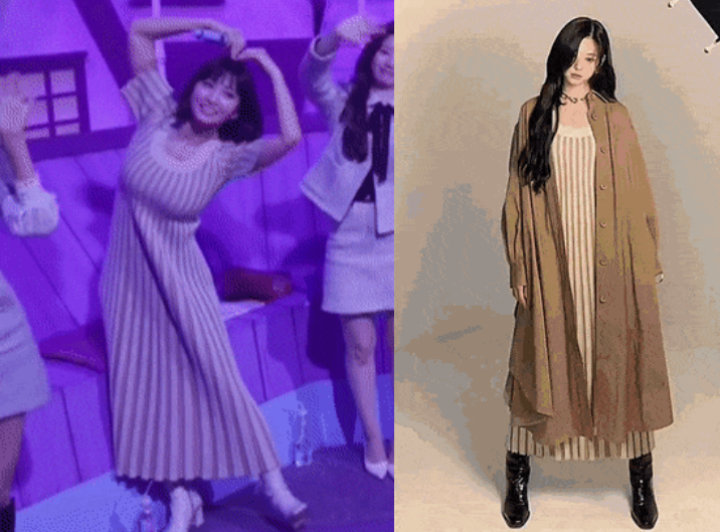Gaya Cantik Momo TWICE dan Kim Minjoo IZ