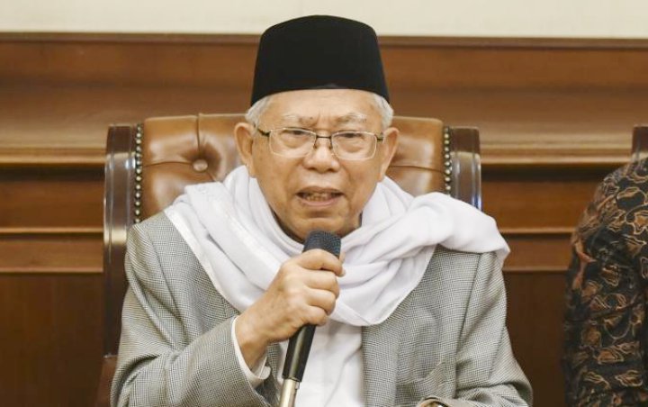 Ma'ruf Amin Bicara Soal Orang yang Terjebak Mental Pencitraan