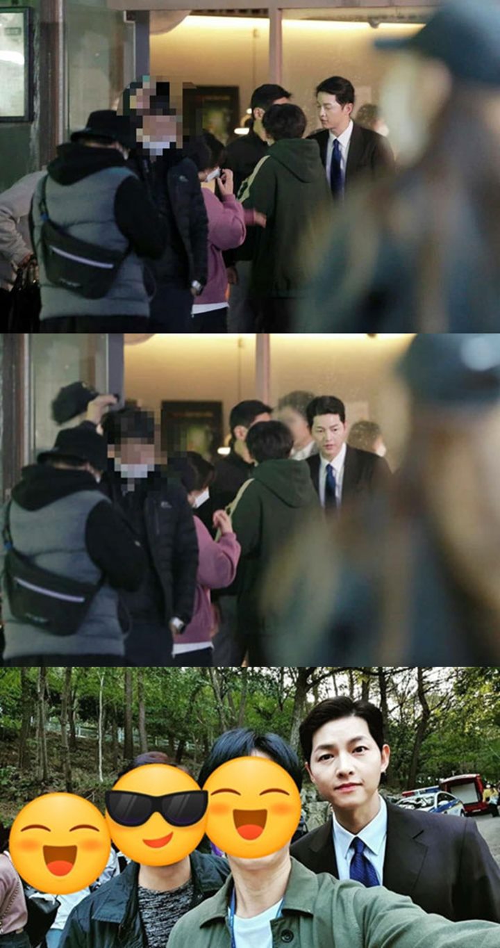 Ganteng Maksimal di Foto Buram, Penampilan Song Joong Ki Saat Syuting \'Vincenzo\' Banjir Pujian