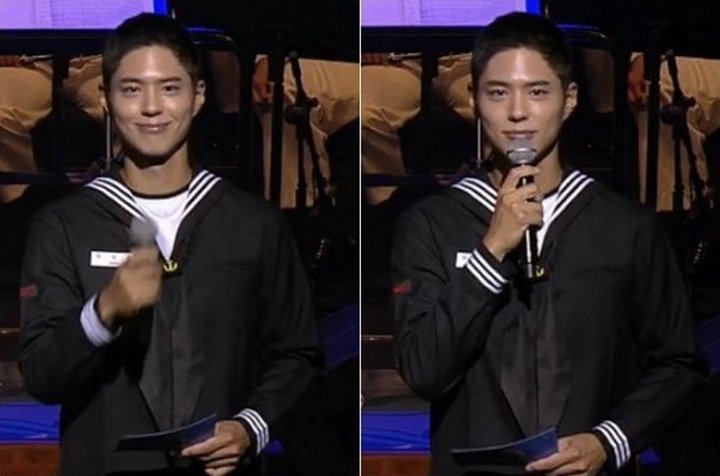 Park Bo Gum Muncul Perdana Sejak Wamil, Uwu Banget Pakai Seragam Pelaut