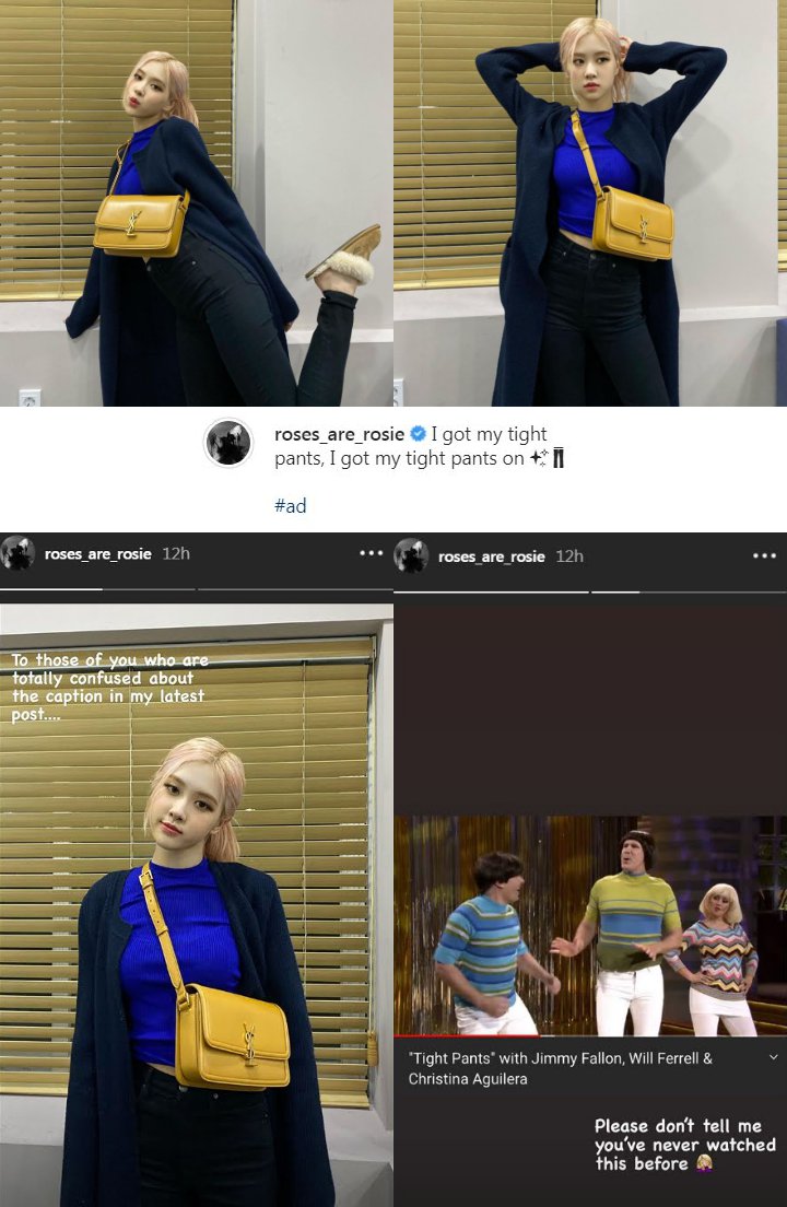 Lelucon Rose BLACKPINK Soal Celana Ketat Ini Ternyata tak Dipahami Fans