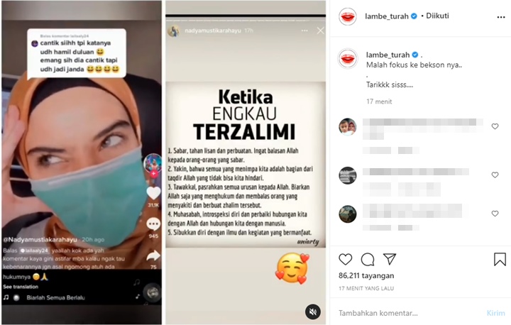 Dituding Hamil Duluan dan Sudah Jadi Janda, Nadya Istri Rizki DA: Jangan Asal Ngomong