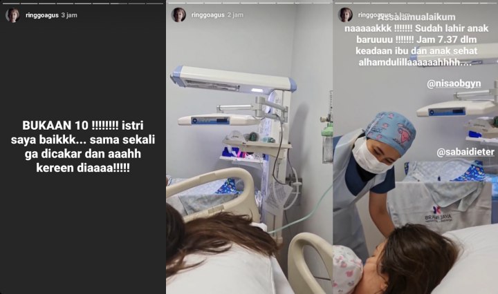 Anak Ke-2 Lahir, Ringgo Agus Rahman Sebut Sang Istri Keren Gara-gara Tak Lakukan Ini