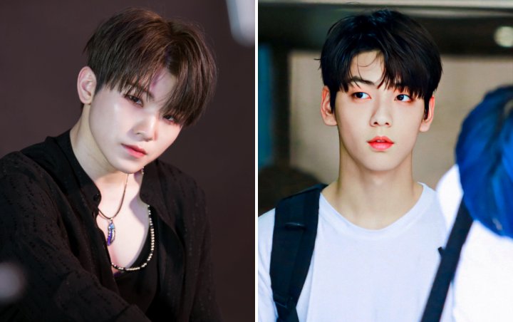 Berdiri Sebelahan, Perbedaan Tinggi Woozi SEVENTEEN dan Soobin TXT Bikin Melongo