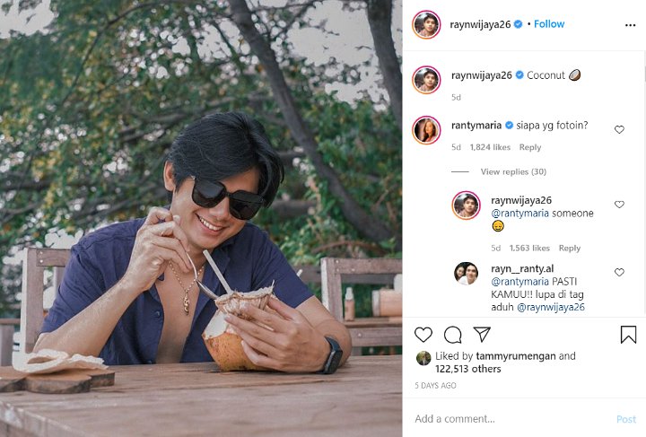 Ranty Maria dan Rayn Wijaya Diduga Resmi Pacaran Usai Kepegok Kencan, Netter Curigai Hal Ini