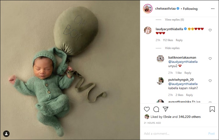 Foto Bayi Chelsea Olivia