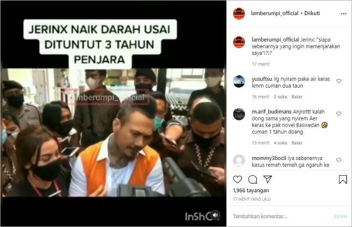 Jerinx Emosi Dituntut 3 Tahun Penjara Hingga Beri Tantangan Ini Ke Lawannya