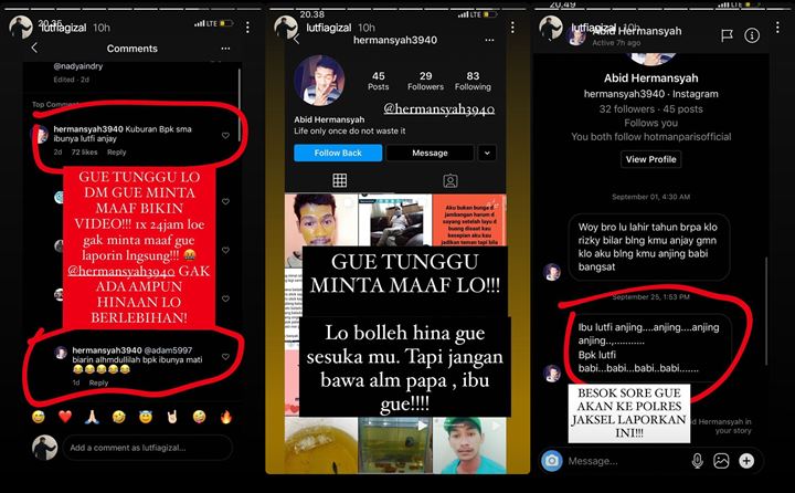 Lutfi Agizal Ngamuk Orangtuanya Dihina Netizen, Tak Akan Beri Ampun dan Bakal Lapor ke Polisi