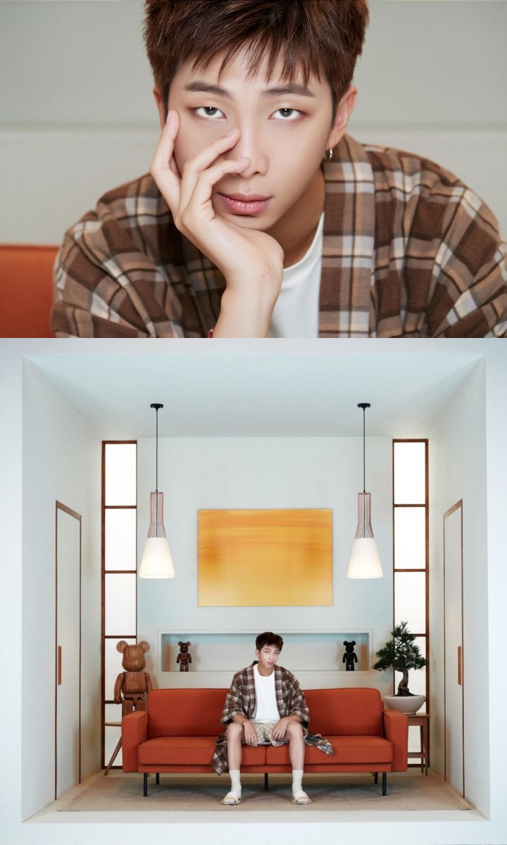 RM BTS Pose Ganteng di Teaser Foto Album 'BE', BendaBenda di Kamar