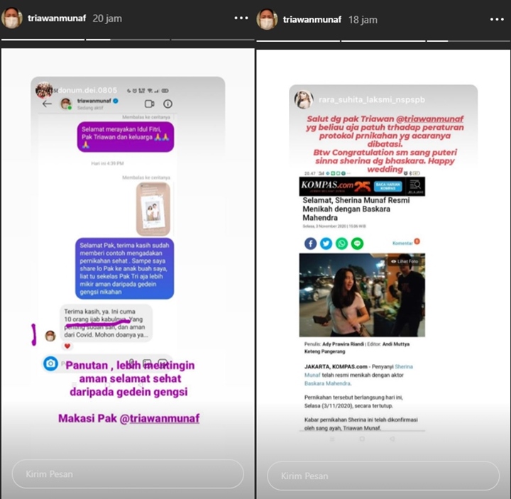Vira Munaf dan Derby Romero Ikut Berbahagia, Jumlah Tamu Pernikahan Sherina Cuma Segini Tuai Pujian