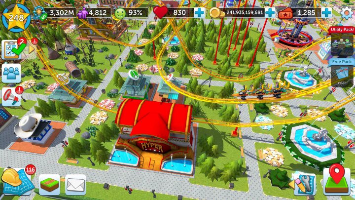 Roller Coaster Tycoon Touch