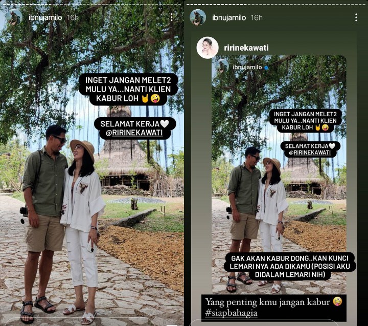Digoda Ibnu Jamil Gara-gara Hobi Melet, Ririn Ekawati Malah Balas dengan Gombalan