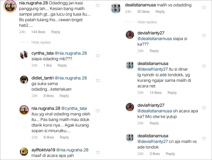 Dinar Candy Diduga Sindir Ade Londok Soal Candaan dengan Pelawak Malih, Bahas Sikap ke Senior
