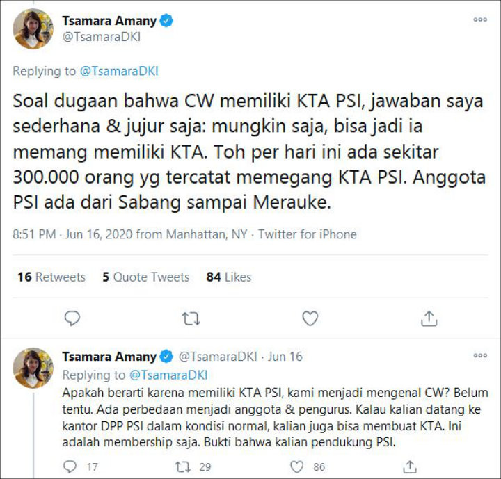 Penjelasan Soal Status Charlie Wijaya
