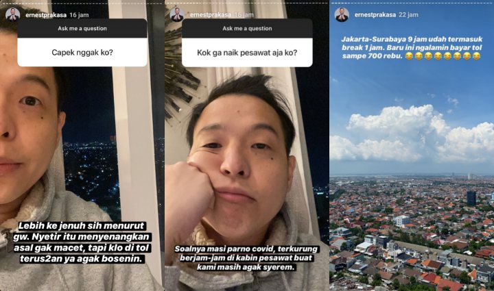 Ernest Prakasa Habis Rp 700 Ribu Cuma Buat Bayar Tol Jakarta-Surabaya, Enggan Naik Pesawat
