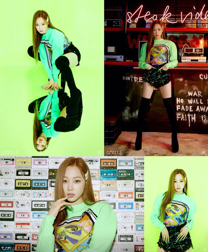 Giselle aespa Pose Keren di Teaser Single Debut \'Black Mamba\', Tulis Rap dalam 3 Bahasa