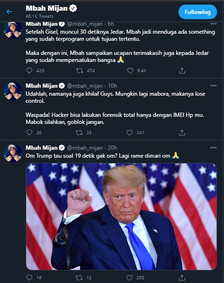 Jedar Senasib Gisel, ini Kata Mbah Mijan
