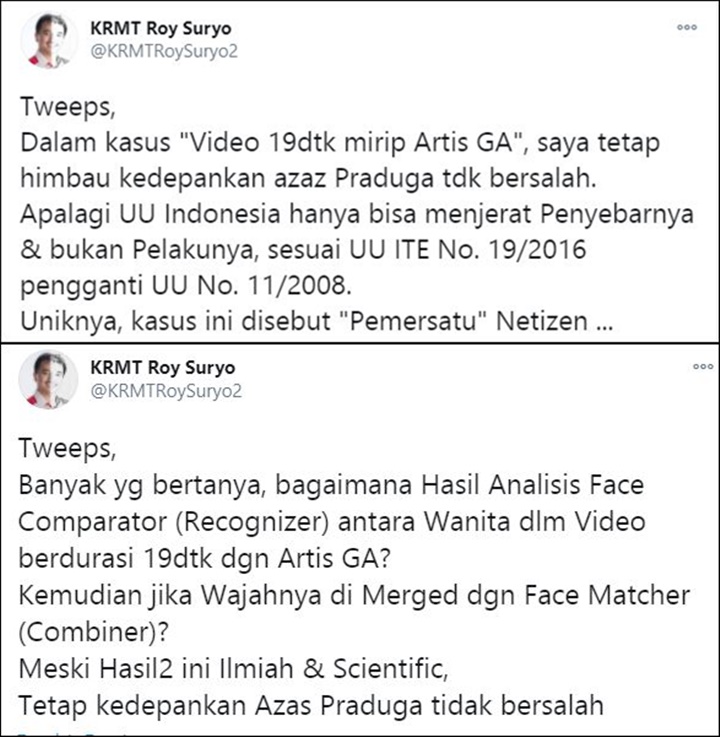 Analisa Isu Video Artis GA