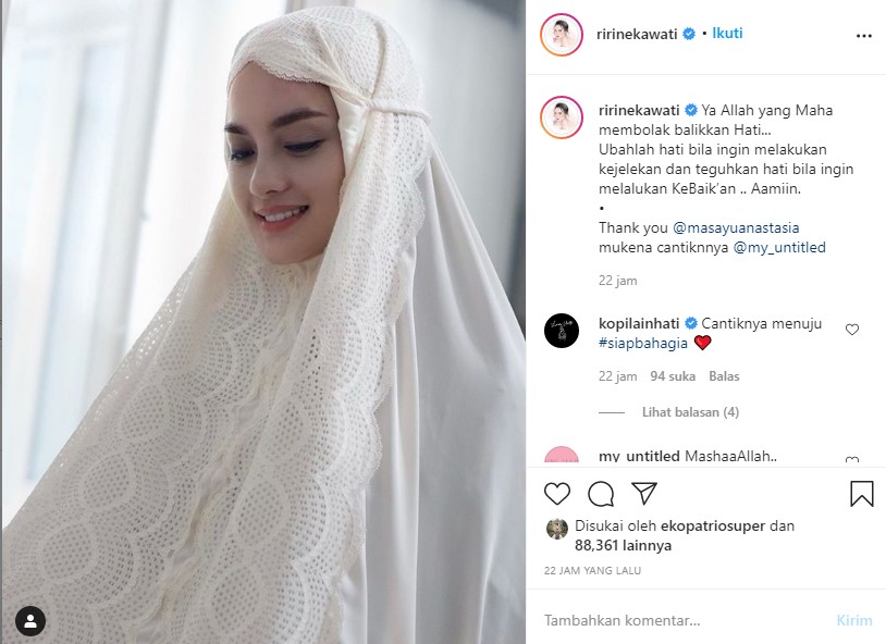 Usai Dilamar Ibnu Jamil, Ririn Ekawati Doa Minta Diteguhkan Hatinya