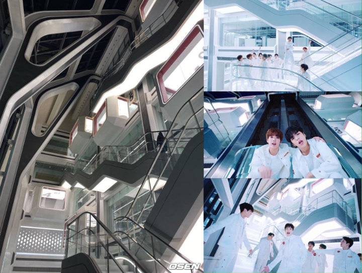 YG Entertainment Jadi Sorotan Lewat Interior Merah dan Gaya Futuristik Gedung Barunya