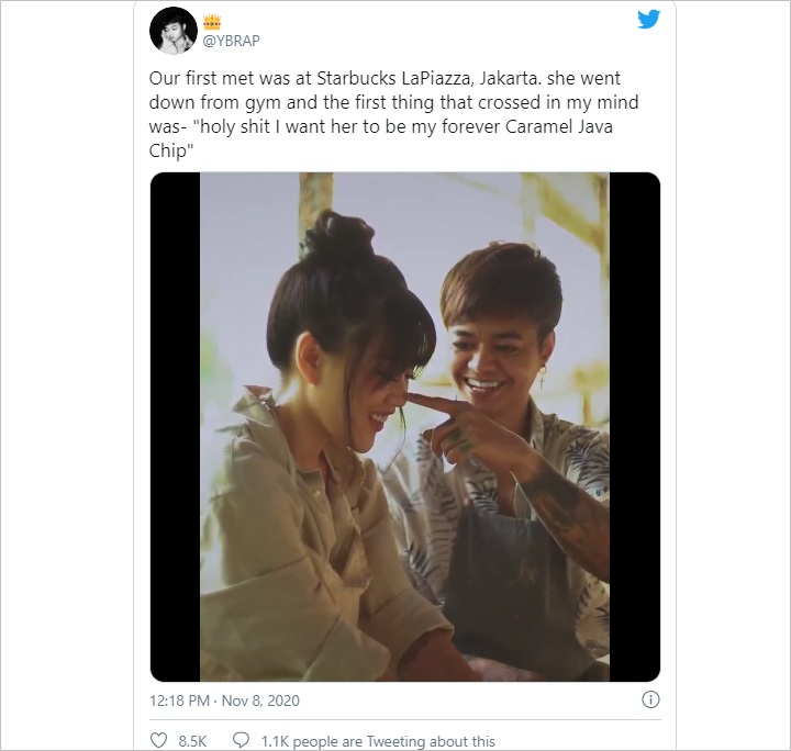 Reza Arap dan Wendy Walters