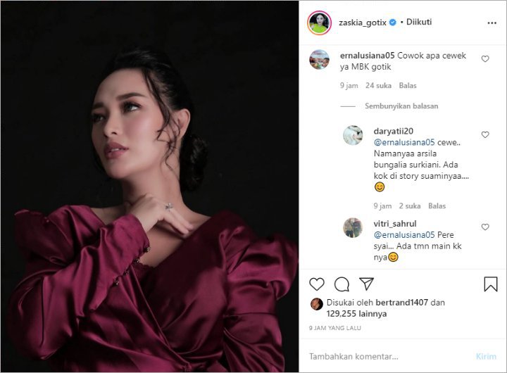 Zaskia Gotik Tampil Cantik Pasca Melahirkan, Akhirnya Terungkap Jenis Kelamin Dan Nama Anaknya