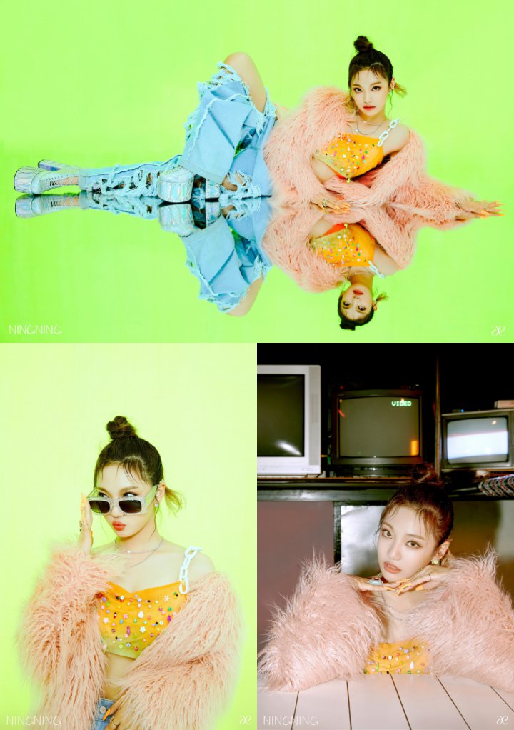 Ningning aespa Tampil Seksi dan Imut di Teaser Debut \'Black Mamba\'