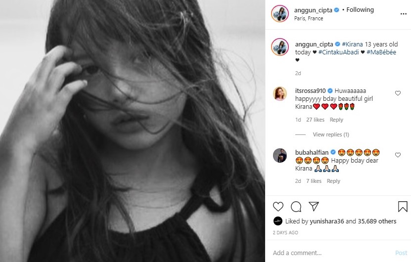 Anggun Perdana Tunjukkan Wajah Putri Bulenya Tanpa Sensor, Parasnya Ramai Dipuji