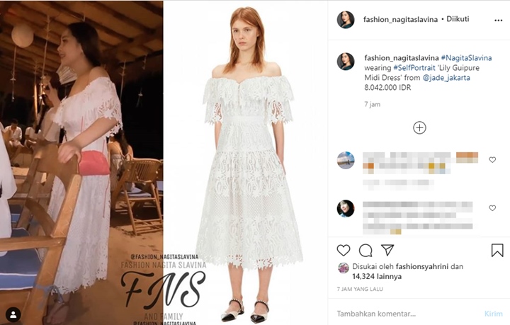 Kecantikan Nagita Slavina Saat \'White Party\' Banjir Pujian, Harga Gaunnya Terungkap