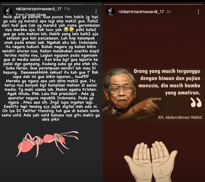 Nikita Mirzani Heran Ada Ustaz Bermulut Kasar Hina Orang, Singgung Soal Sok Suci