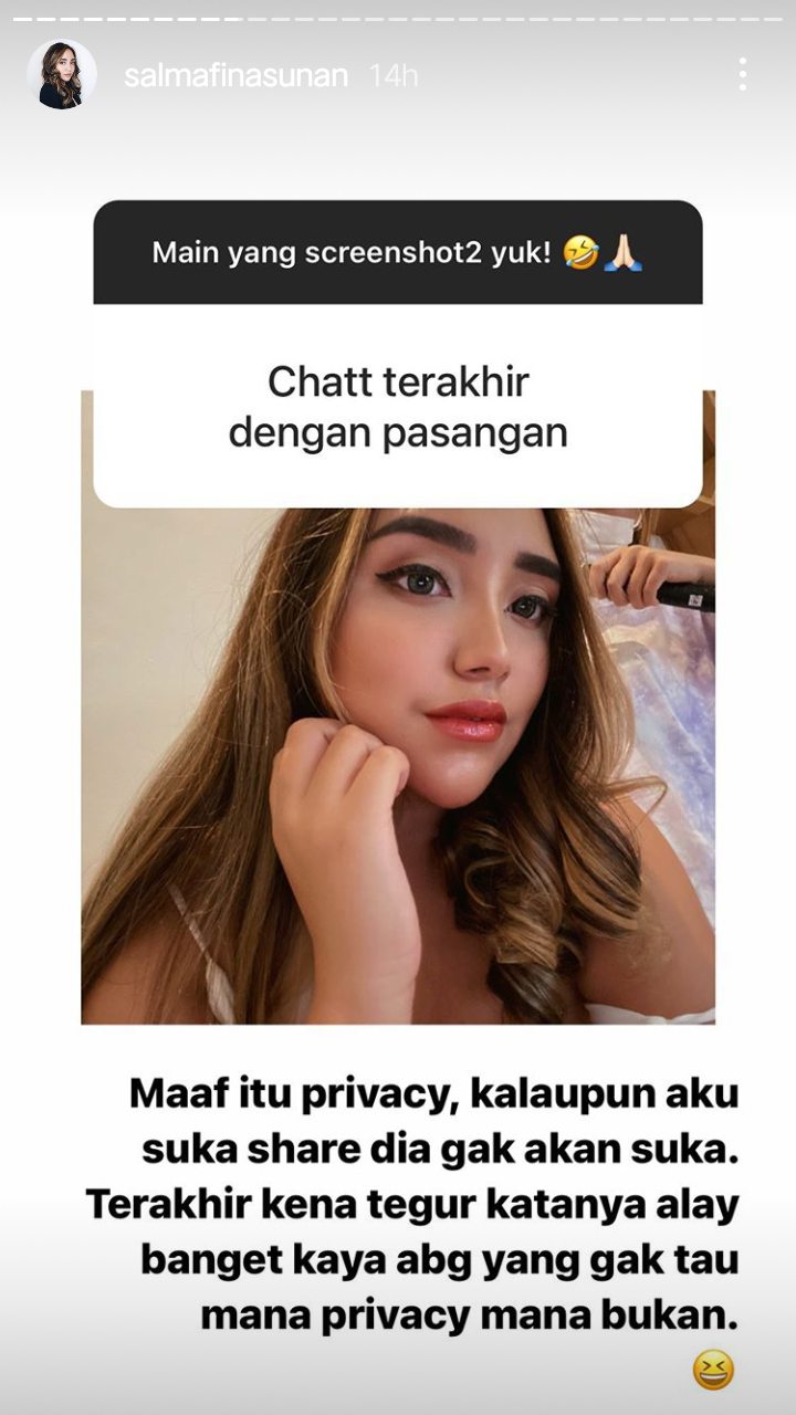 Sering Tampil Mewah, Salmafina Beri Reaksi Mengejutkan Saat Ditantang Tunjukkan Isi Rekening