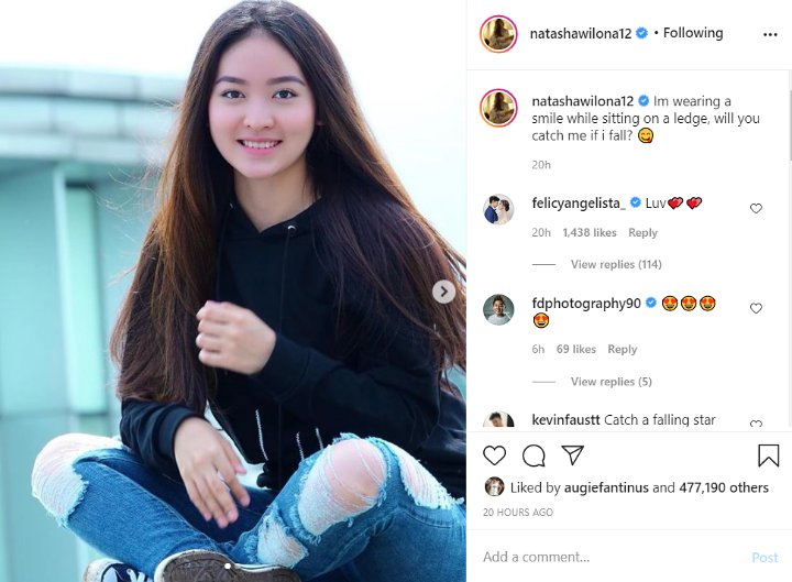 Gaya Swag Natasha Wilona Pakai Celana Robek-robek Disebut Mirip Jennie BLACKPINK, Setuju?