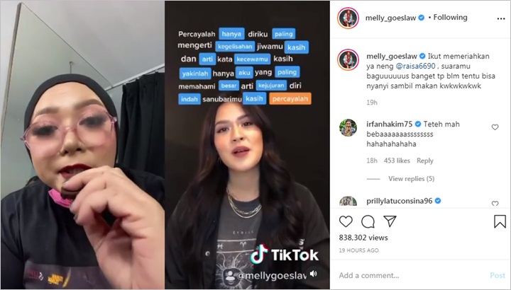 Melly Goeslaw Raisa