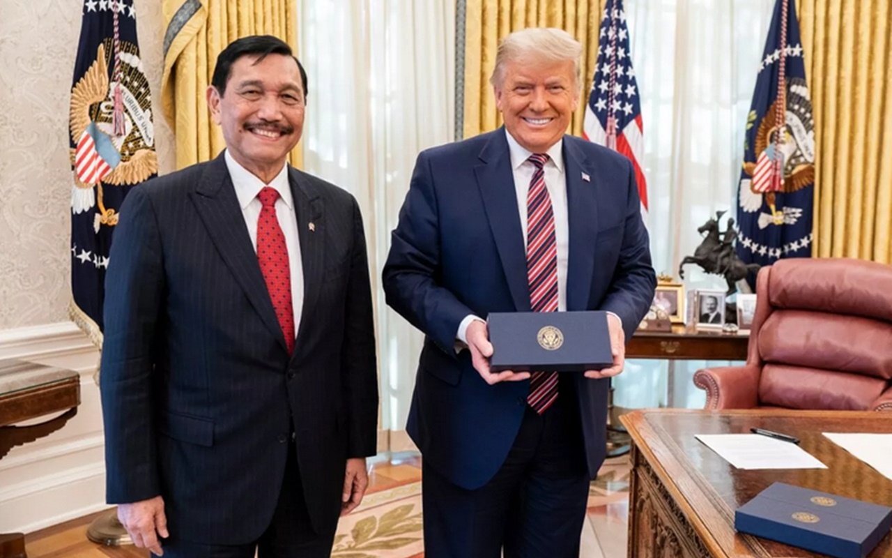 Bertemu Trump di Gedung Putih, Luhut: Apapun Hasil Resmi Pemilu AS, Pertemanan Tetap Perlu Dijaga