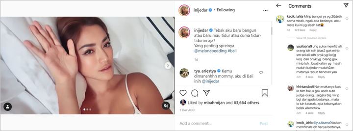 Pose di Atas Ranjang, Jessica Iskandar Ramai Disindir Soal Video Syur Mirip Dirinya