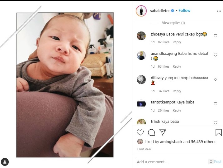 Sabai Morscheck Tunjukkan Muka Nyolot Putra Kedua, Netter Kompak Soroti Soal Ini