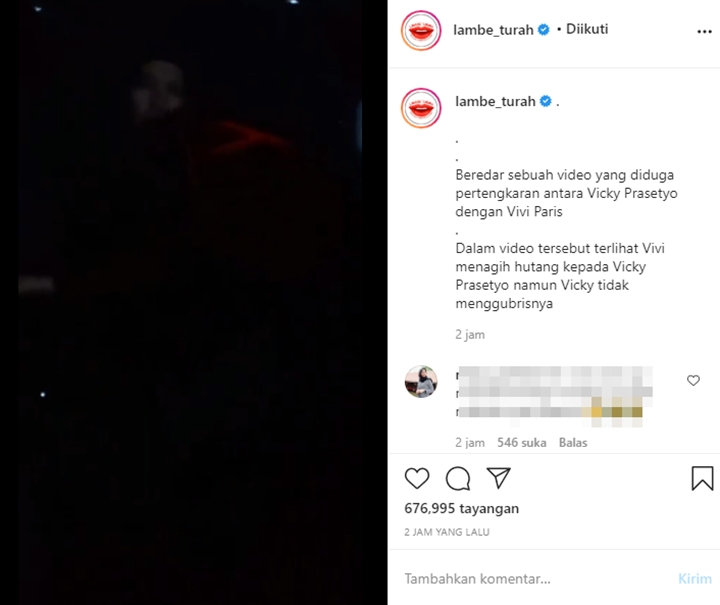 Beredar Video Diduga Vicky Prasetyo Kabur Saat Mantan Istri Tagih Utang