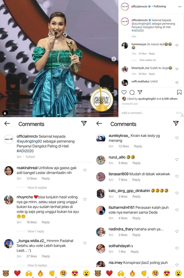 ADI 2020: Kemenangan Ayu Ting Ting Dinilai Tak Adil Hingga Disebut Manfaatkan Lesty