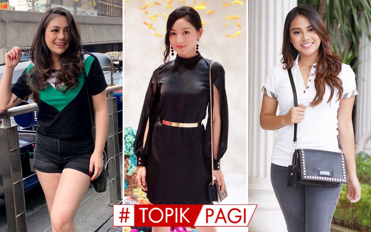 Celine Evangelista Dituding Tiru Model Rambut Natasha Wilona, Aurel Kini Tampil Berponi-Topik Pagi