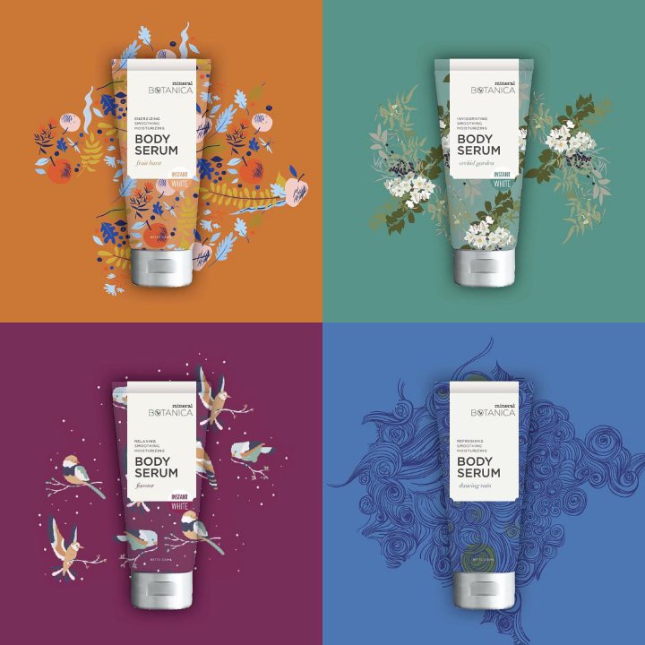 Mineral Botanica Body Serum Season Series