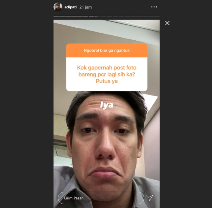 Jarang Pamer Foto hingga Dikira Putus, Adipati Dolken Ngaku \'Klik Banget\' dengan Canti Tachril