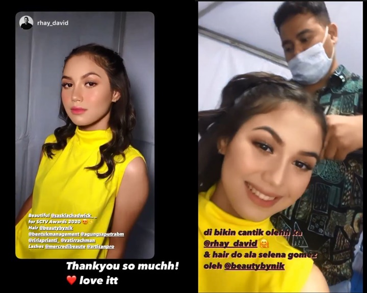 Gaya Kece Saskia Chadwick