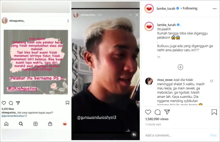 Okie Agustina Mendadak Bongkar Nama Pelakor yang Bikin Sang Suami Lupa Diri