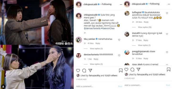 Chika Jessica Bungkam Mulut Besar Denise Chariesta