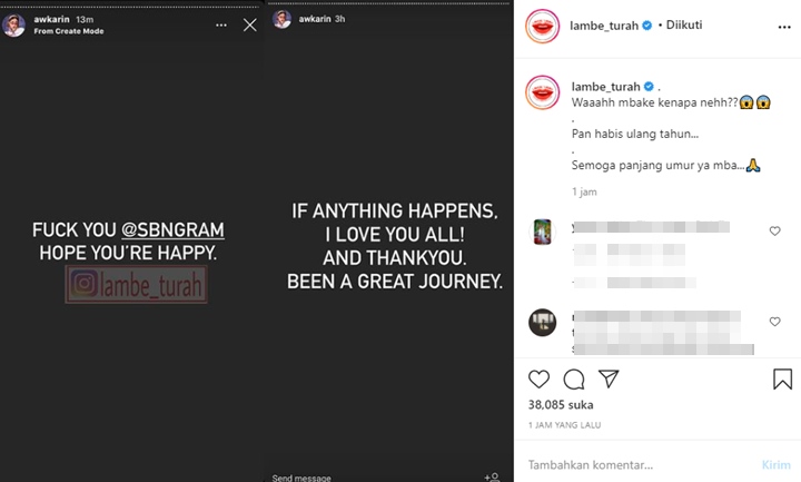 Usai Diberi 365 Bunga Mawar, Awkarin Maki Sabian Ngode Putus?