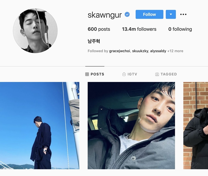 Nama Akun Instagram Nam Joo Hyuk Disebut Terbaik Bareng 2 Idol Cewek Ini